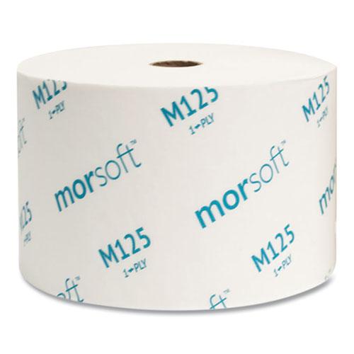 Small Core Bath Tissue, Septic Safe, 1-Ply, White, 2,500 Sheets/Roll, 24 Rolls/Carton. Picture 6