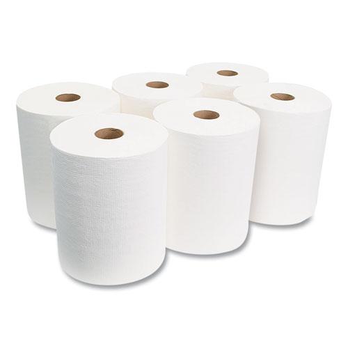 10 Inch TAD Roll Towels, 1-Ply, 10" x 700 ft, White, 6 Rolls/Carton. Picture 4