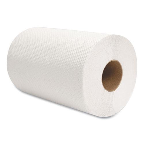 Morsoft Universal Roll Towels, 1-Ply, 8" x 350 ft, White, 12 Rolls/Carton. Picture 6