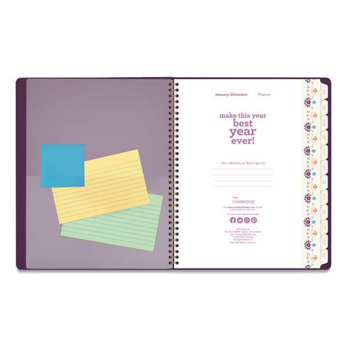 Sundance Weekly/Monthly Planner, Sundance Artwork/Format, 11 x 8.5, Purple Cover, 12-Month (Jan to Dec): 2022. Picture 8