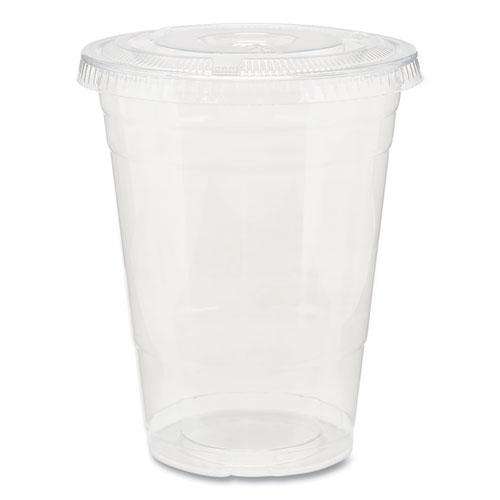 Clear Plastic PETE Cups, 16 oz, 25/Sleeve, 20 Sleeves/Carton. Picture 9