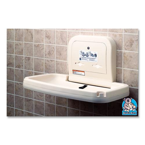 Horizontal Baby Changing Station, 35.19 x 22.25, Cream. Picture 4