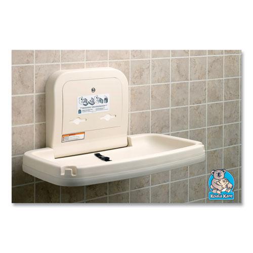 Horizontal Baby Changing Station, 35.19 x 22.25, Cream. Picture 5