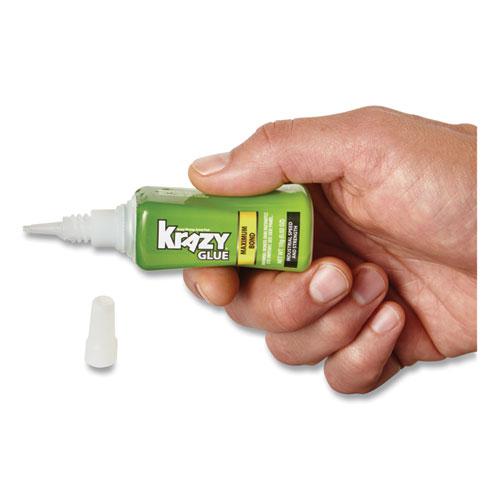 Maximum Bond Krazy Glue, 0.52 oz, Dries Clear. Picture 3