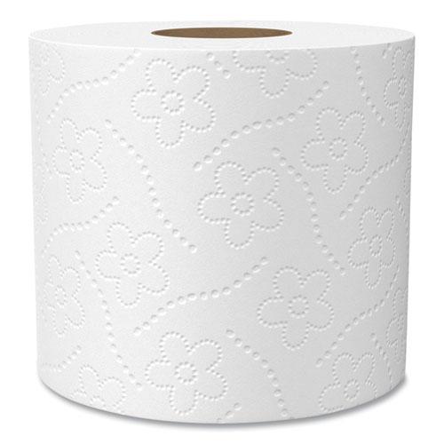 100% Recycled Bathroom Tissue, Septic Safe, 2-Ply, White, 240 Sheets/Roll, 24/Pack, 2 Packs/Carton. Picture 2