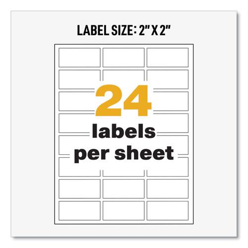 UltraDuty GHS Chemical Waterproof and UV Resistant Labels, 1 x 2.5, White, 24/Sheet, 25 Sheets/Pack. Picture 6