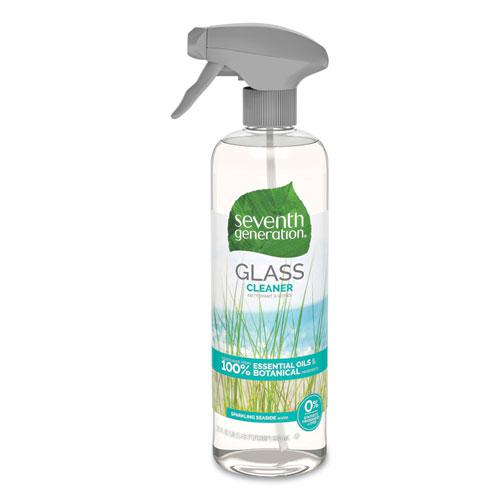 Natural Glass and Surface Cleaner, Sparkling Seaside, 23 oz Trigger Spray Bottle, 8/Carton. Picture 1