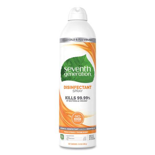 Disinfectant Sprays, Fresh Citrus/Thyme, 13.9 oz, Spray Bottle, 8/Carton. Picture 1
