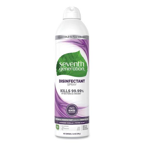 Disinfectant Sprays, Lavender Vanilla/Thyme, 13.9 oz Spray Bottle, 8/Carton. Picture 1