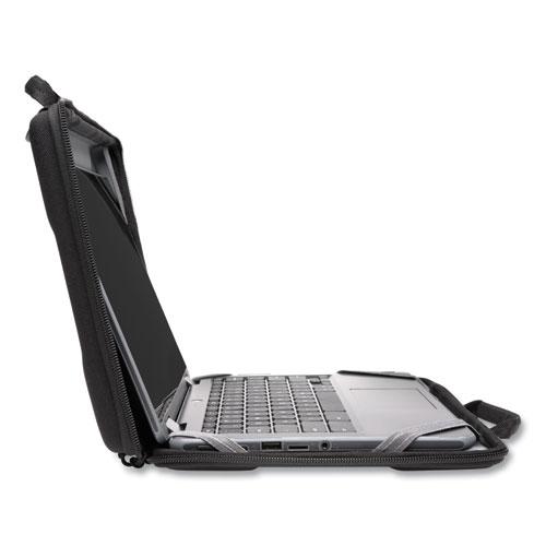 LS520 Stay-On Case for 11.6" Chromebooks and Laptops, 13.2 x 1.6 x 9.3, Black. Picture 8