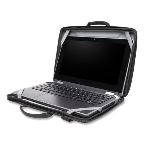 LS520 Stay-On Case for 11.6" Chromebooks and Laptops, 13.2 x 1.6 x 9.3, Black. Picture 7