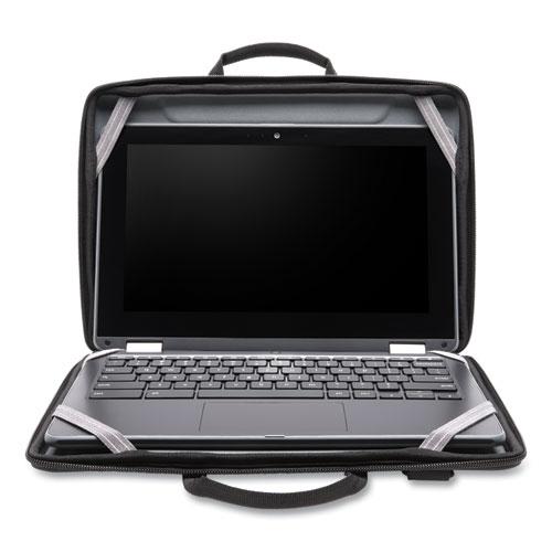 LS520 Stay-On Case for 11.6" Chromebooks and Laptops, 13.2 x 1.6 x 9.3, Black. Picture 6