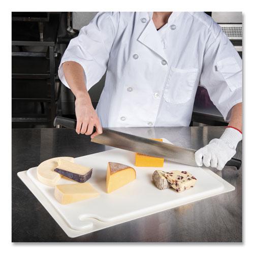 Cut-N-Carry Color Cutting Boards, Plastic, 20 x 15 x 0.5, White. Picture 7