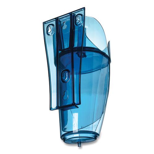 Saf-T-Scoop and Guardian System for Ice Machines, 64-86 oz, Transparent Blue. Picture 4
