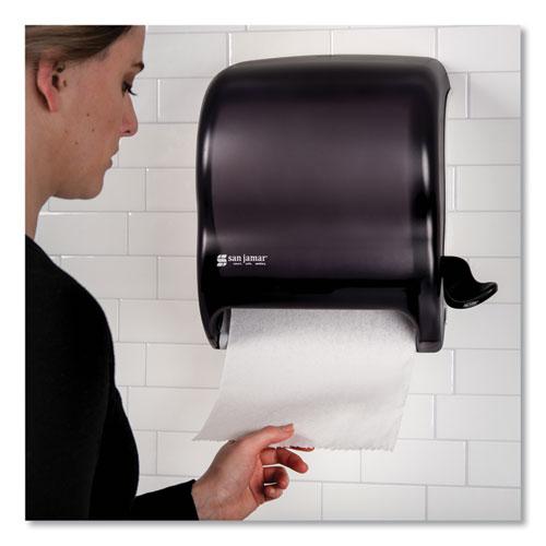 Element Lever Roll Towel Dispenser, Classic, 12.5 x 8.5 x 12.75, Black Pearl. Picture 8