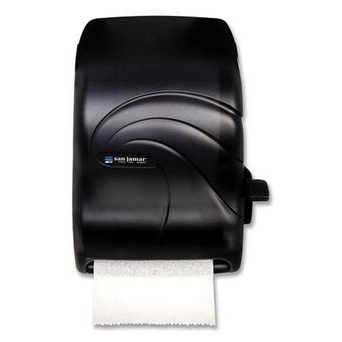 Lever Roll Towel Dispenser, Oceans, 12.94 x 9.25 x 16.5, Black Pearl. Picture 1