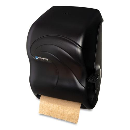 Lever Roll Towel Dispenser, Oceans, 12.94 x 9.25 x 16.5, Black Pearl. Picture 2