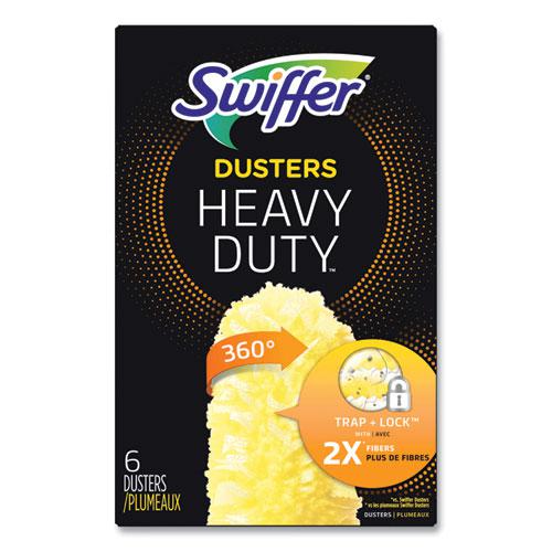 Heavy Duty Dusters Refill, Dust Lock Fiber, Yellow, 6/Box. Picture 1