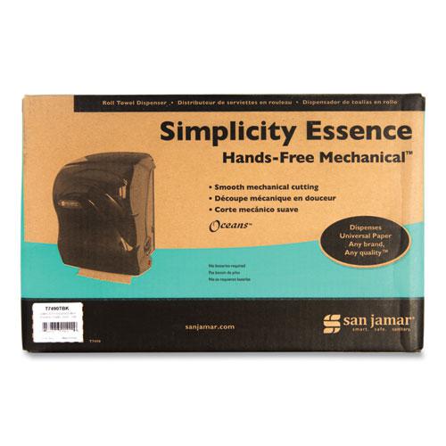 Simplicity Mechanical Roll Dispenser, 12.38 x 9.5 x 14.63, Black Pearl. Picture 5