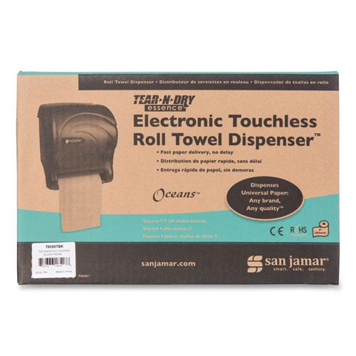 Tear-N-Dry Essence Touchless Towel Dispenser, 11.75 x 9.13 x 14.44, Black Pearl. Picture 6