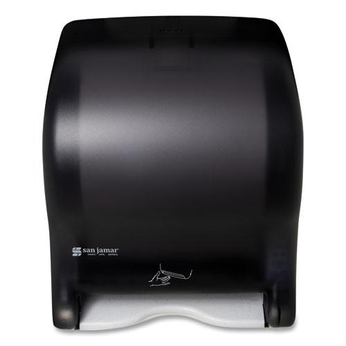 Smart Essence Electronic Roll Towel Dispenser, 11.88 x 9.1 x 14.4, Black. Picture 1