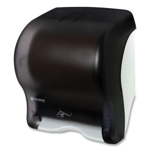 Smart Essence Electronic Roll Towel Dispenser, 11.88 x 9.1 x 14.4, Black. Picture 2