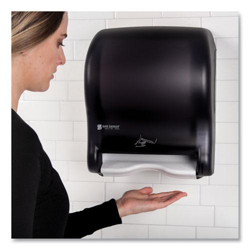 Smart Essence Electronic Roll Towel Dispenser, 11.88 x 9.1 x 14.4, Black. Picture 5