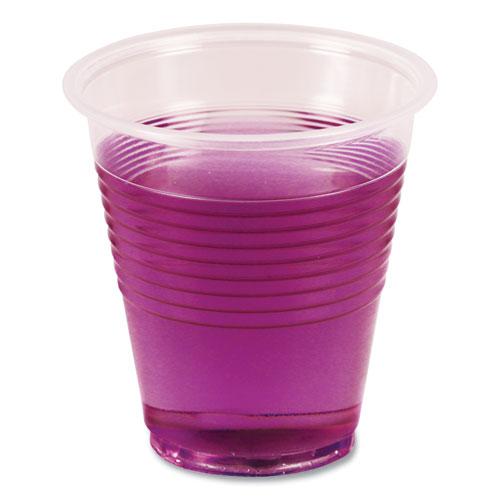 Translucent Plastic Cold Cups, 3 oz, Polypropylene, 125 Cups/Sleeve, 20 Sleeves/Carton. Picture 1