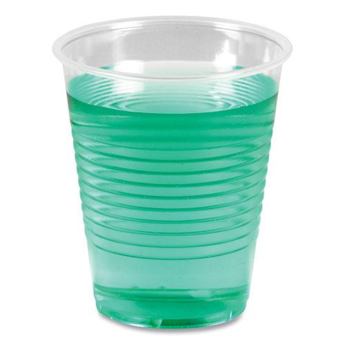 Translucent Plastic Cold Cups, 12 oz, Polypropylene, 50 Cups/Sleeve, 20 Sleeves/Carton. Picture 1