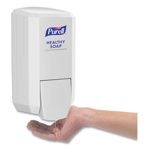 CS2 Hand Sanitizer Dispenser, 1,000 mL, 5.14 x 3.83 x 10, White, 6/Carton. Picture 2