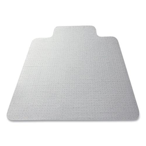 Carpet Surface Chair Mat, Lip, 36 x 48, Clear. Picture 2