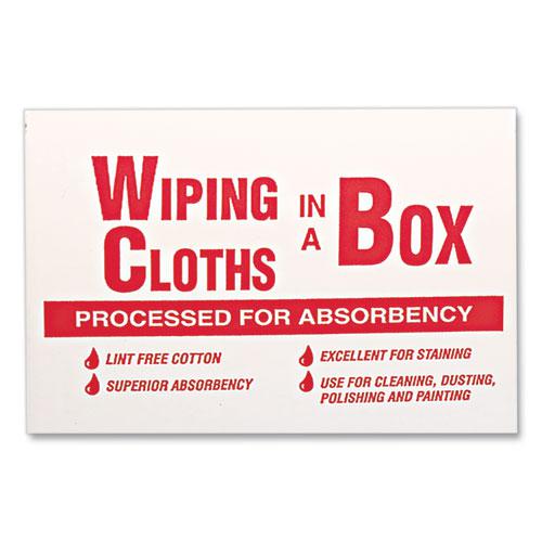 Multipurpose Reusable Wiping Cloths, Cotton, 5 lb Box, Assorted Sizes and Colors. Picture 3