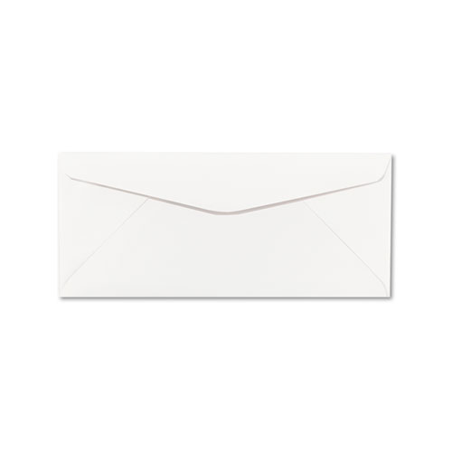 CLASSIC CREST #10 Envelope, Commercial Flap, Gummed Closure, 4.13 x 9.5, Avon Brilliant White, 500/Box. Picture 3