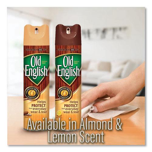 Furniture Polish, Fresh Lemon Scent, 12.5 oz Aerosol Spray. Picture 9