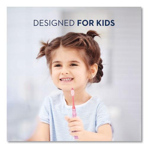Kids' Sparkle Toothpaste, Blue, Bubblegum Flavor, 0.85 oz Tube, 72/Carton. Picture 5