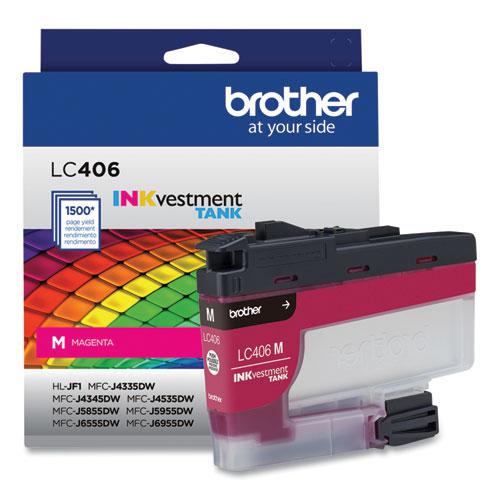 LC406MS INKvestment Ink, 1,500 Page-Yield, Magenta. Picture 4