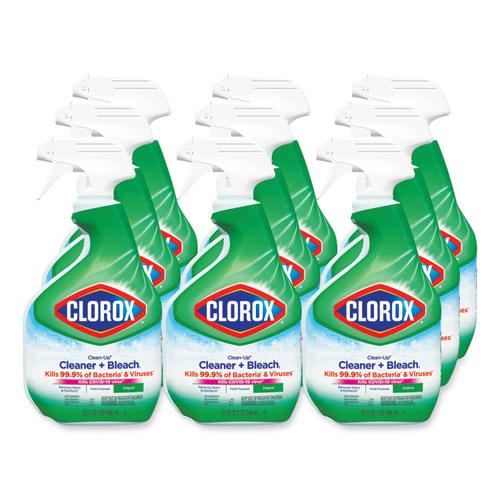 Clean-Up Cleaner + Bleach, Original, 32 oz Spray Bottle, 9/Carton. Picture 1