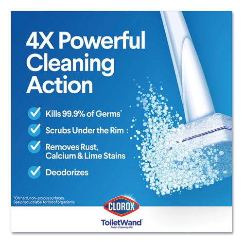 Disinfecting ToiletWand Refill Heads, Blue/White, 10/Pack, 6 Packs/Carton. Picture 7