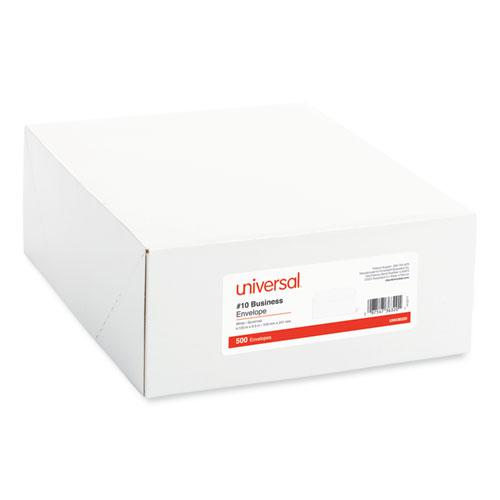 Open-Side Business Envelope, #10, Commercial Flap, Side Seam, Gummed Closure, 4.13 x 9.5, White, 500/Box. Picture 2