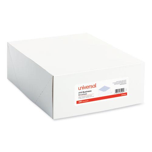 Open-Side Security Tint Business Envelope, #10, Monarch Flap, Gummed Closure, 4.13 x 9.5, White, 500/Box. Picture 3