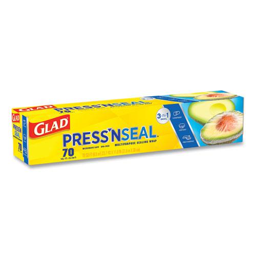 Press'n Seal Food Plastic Wrap, 70 Square Foot Roll, 12 Rolls/Carton. Picture 10
