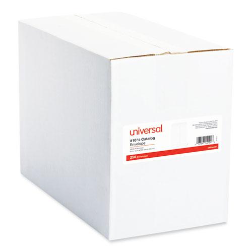 Catalog Envelope, 24 lb Bond Weight Paper, #10 1/2, Square Flap, Gummed Closure, 9 x 12, White, 250/Box. Picture 4