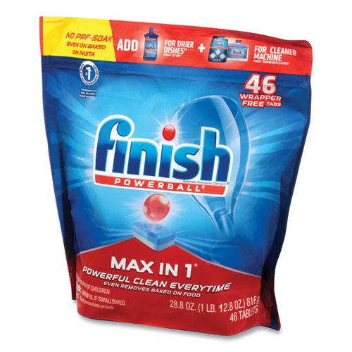 Powerball Max in 1 Dishwasher Tabs, Original Scent, 46/Pack. Picture 2