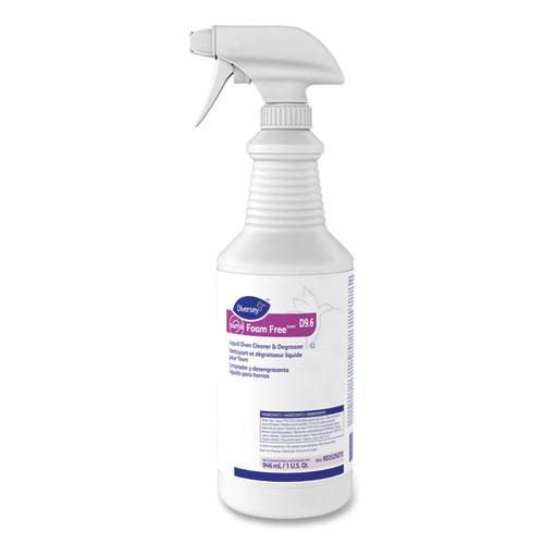 Suma Foam Free D9.6 Liquid Oven Cleaner and Degreaser, 32 oz Bottle, 12/Carton. Picture 1