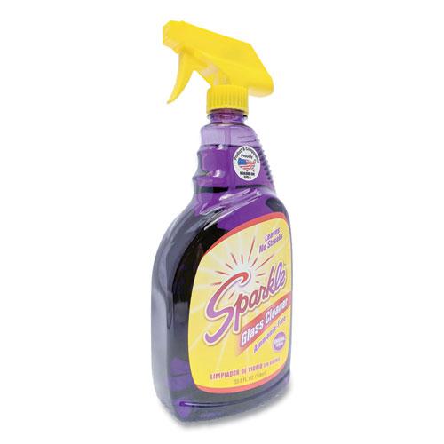Glass Cleaner, 33.8 oz Spray Bottle, 12/Carton. Picture 4