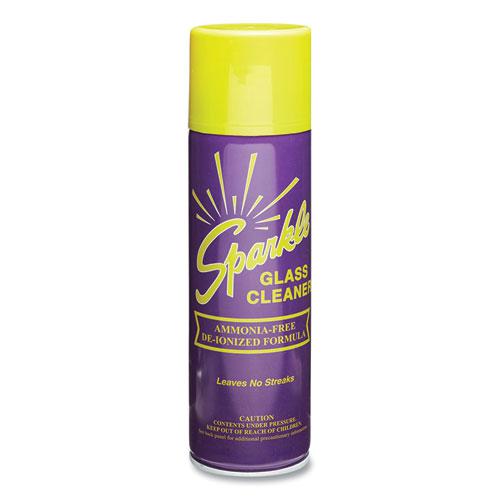 Glass Cleaner, 20 oz Aerosol Spray, 12/Carton. Picture 4