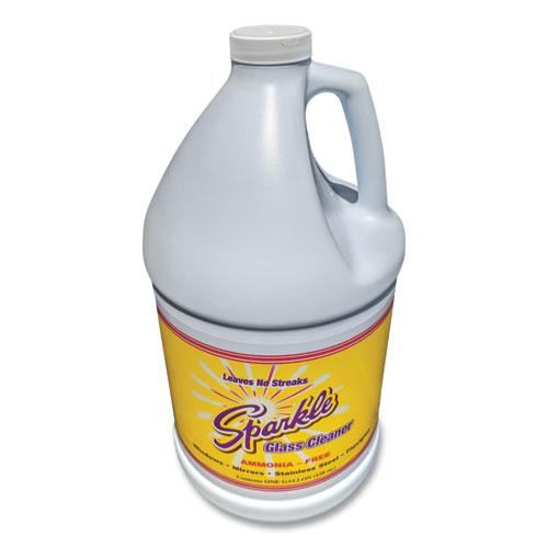 Glass Cleaner, 1 gal Bottle Refill, 4/Carton. Picture 5