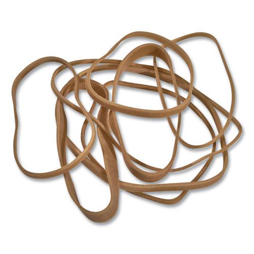 Rubber Bands, Size 54 (Assorted), Assorted Gauges, Beige, 1 lb Box. Picture 4