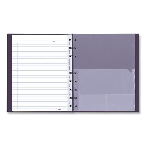 MiracleBind Notebook, 1 Subject, Medium/College Rule, Purple Cover, 9.25 x 7.25, 75 Sheets. Picture 5