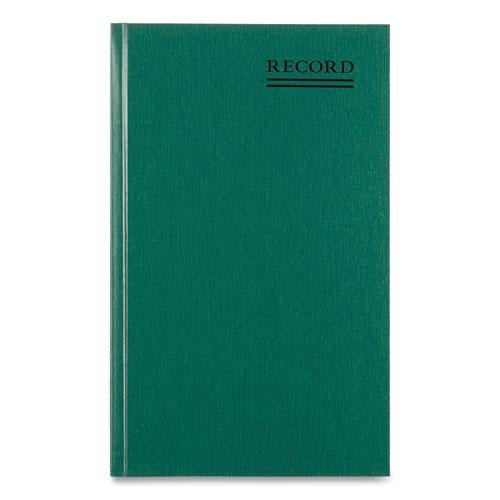 Emerald Series Account Book, Green Cover, 12.25 x 7.25 Sheets, 300 Sheets/Book. Picture 1